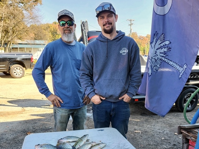 Lake Greenwood Crappie fishing