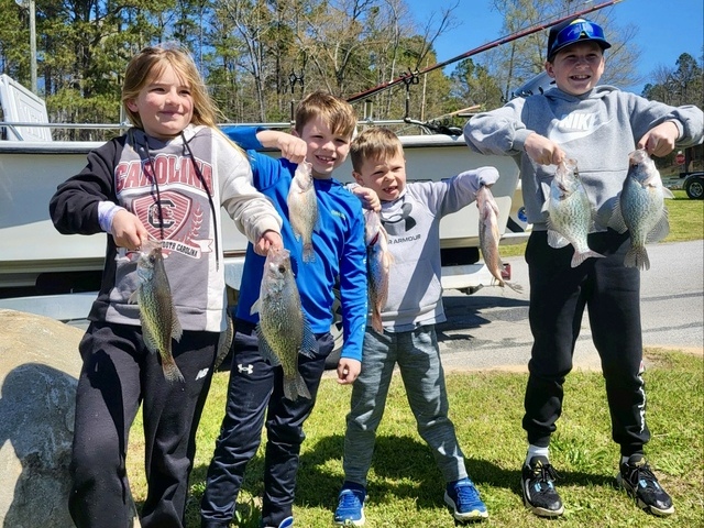 Lake Greenwood Crappie fishing